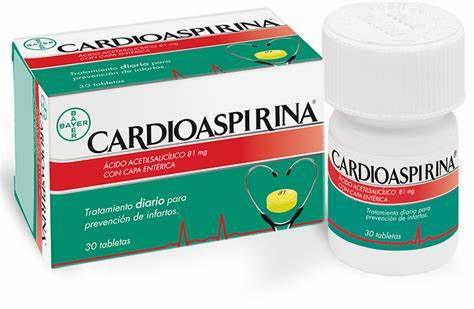 cardio aspirina 81mg tab 30 tab