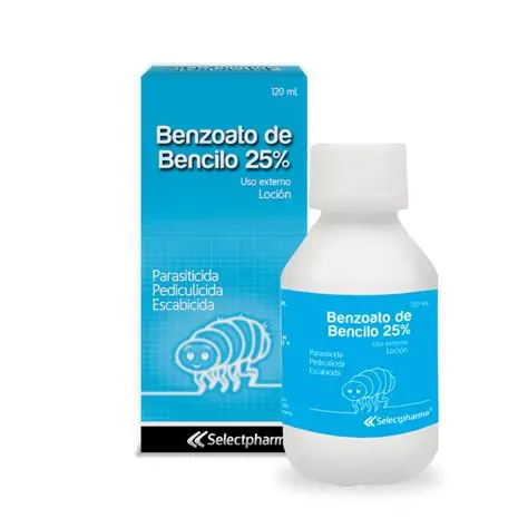 benzoato de bencilo al 25% 120ml (selectpharma)