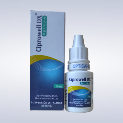 ciprowell XD 5ml ofticare (wellco )