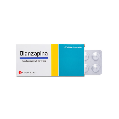 olanzapina 10mg  caja x 10 tableta (caplin)#