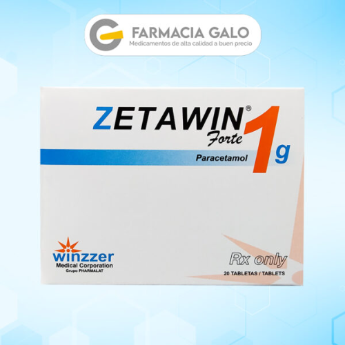 zetawin forte PARACETAMOL ( WIZZER) x unidad
