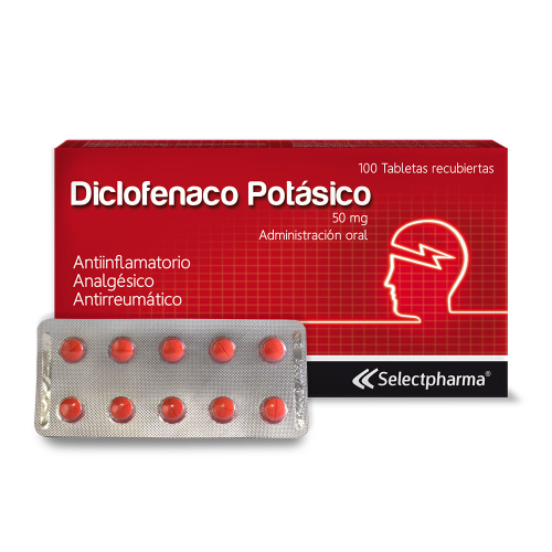 diclofenaco potasico tab 50mg (selectphama)