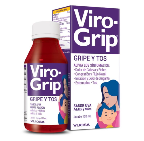 VIROGRIP GRIPE Y TOS JRB 120ML