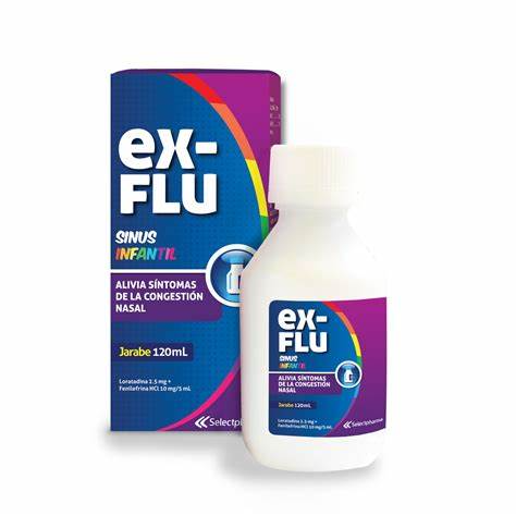 ex flu jrb sinus infantil 120ml (selectpharma )