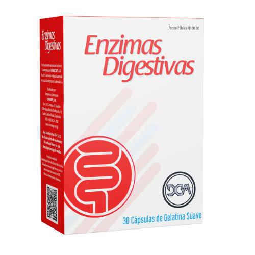 enzimas digestivas gel caps 30