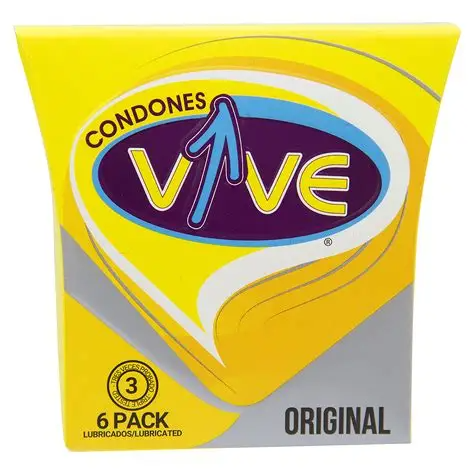 PRESERVATIVO VIVE ORIGINAL X3