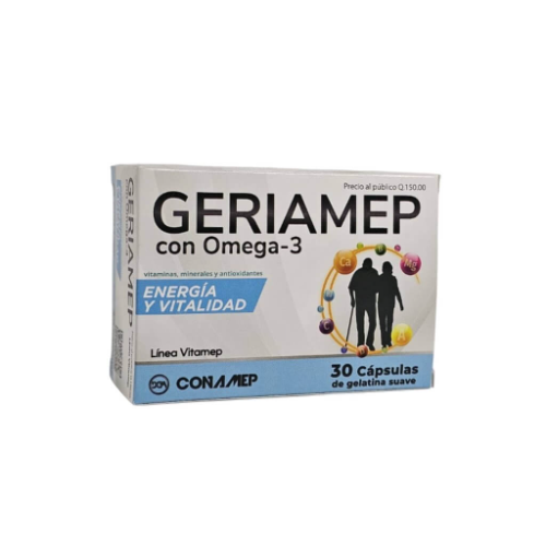 geriamep con omega 3 x 30 caps( conamep)