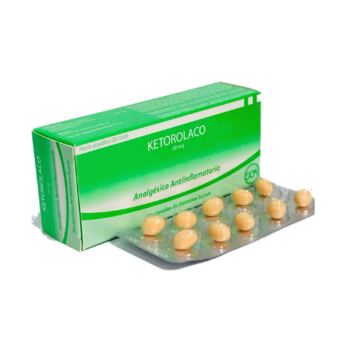 ketorolaco gel caps 20mg ( conamep)