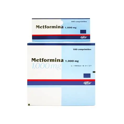 METFORMINA 1,000MG INFASA BLISTER X 10 TABLETAS #