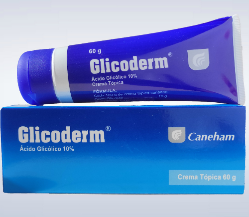 glicoderm acid glicolico 10% crema topica 60gr (wellco)
