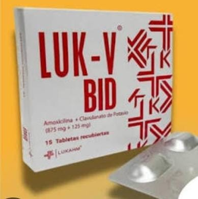 luk-v amoxicilina mas clabulanico potasico (1000mg)#