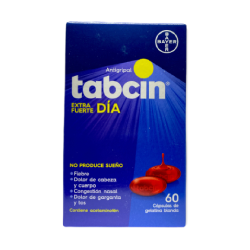 tabcin extra fuerte de dia caps  x 2 unidades (BAYER)