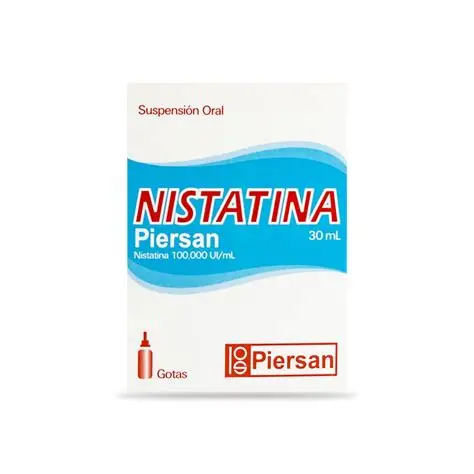 nistatina gotas 30ml (piersan)