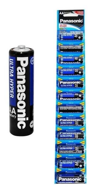Pila panasonic AA c/12 pza