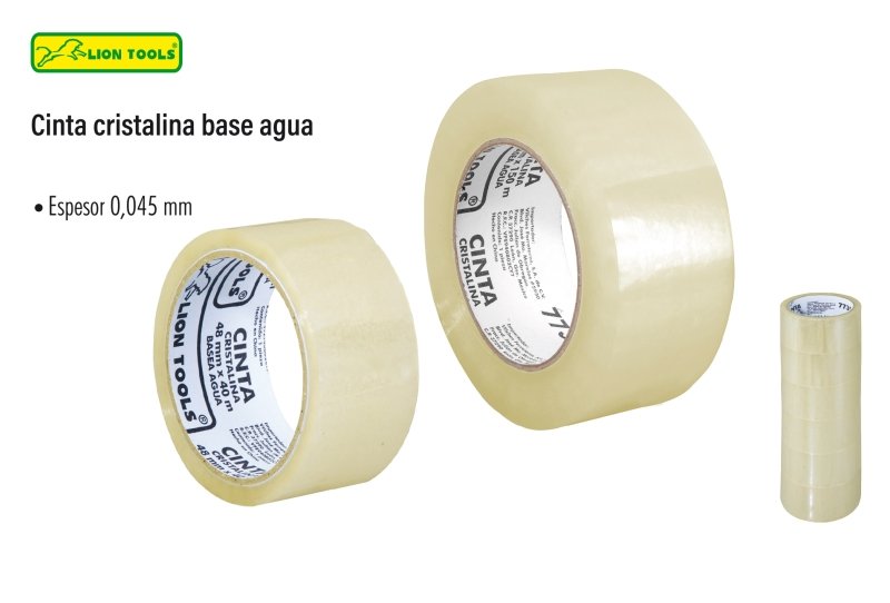 Cinta cristalina b/agua