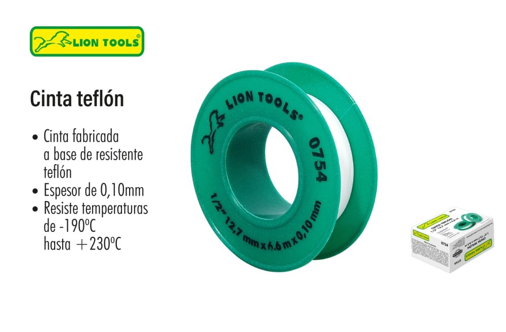 Cinta teflón 0754