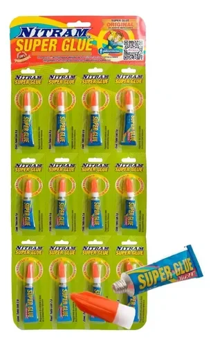 Super glue nitram de 3g