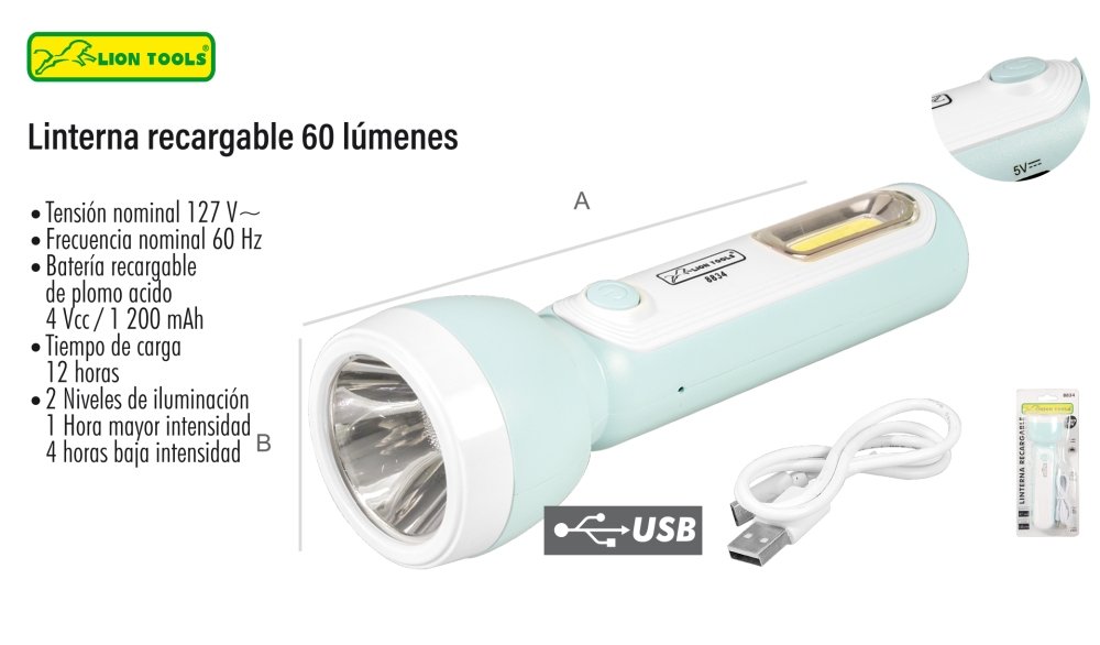 Linterna  8834