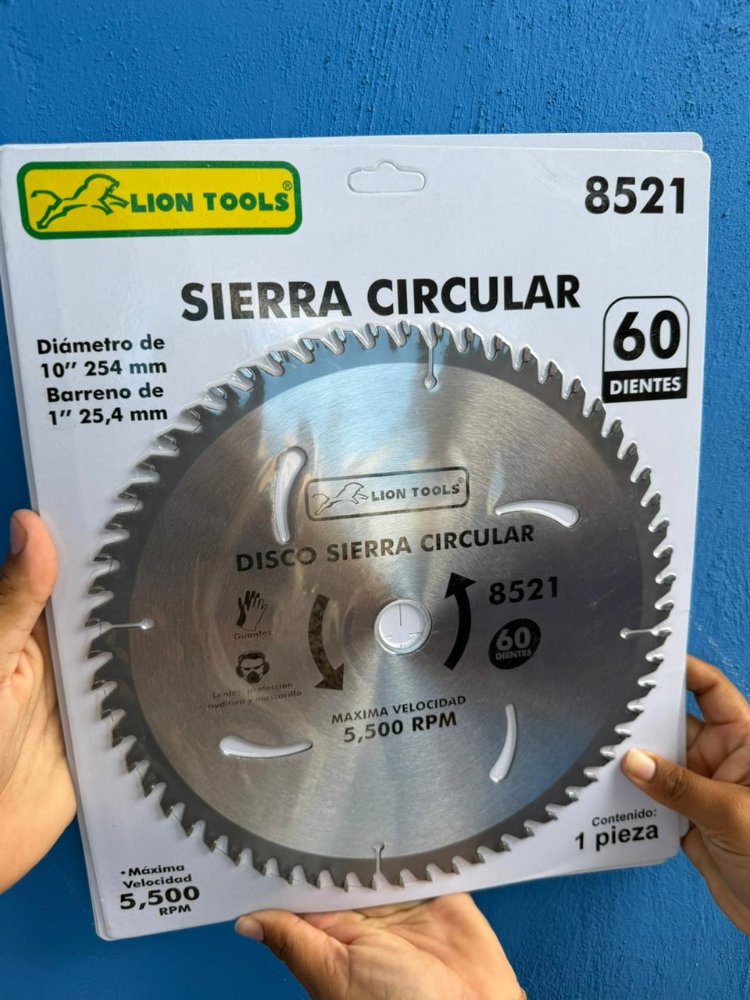 Disco sierra circular 60 dientes