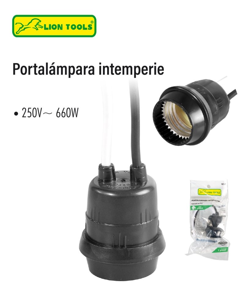 Portalampara interperie