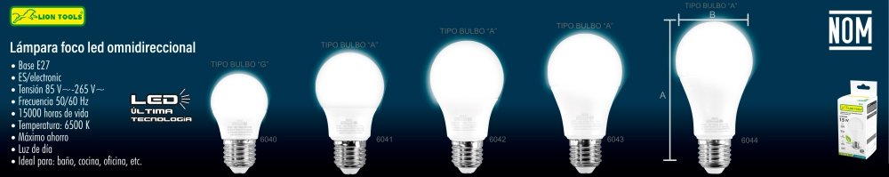 focos led LT