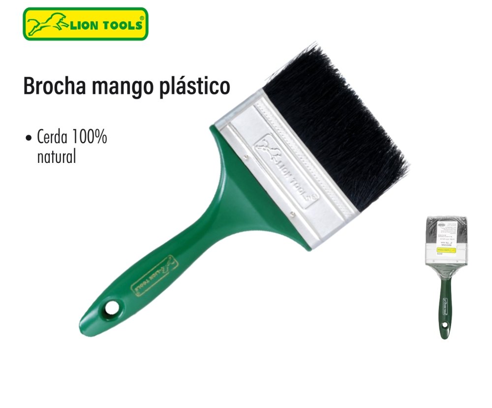 Brocha mango plástico