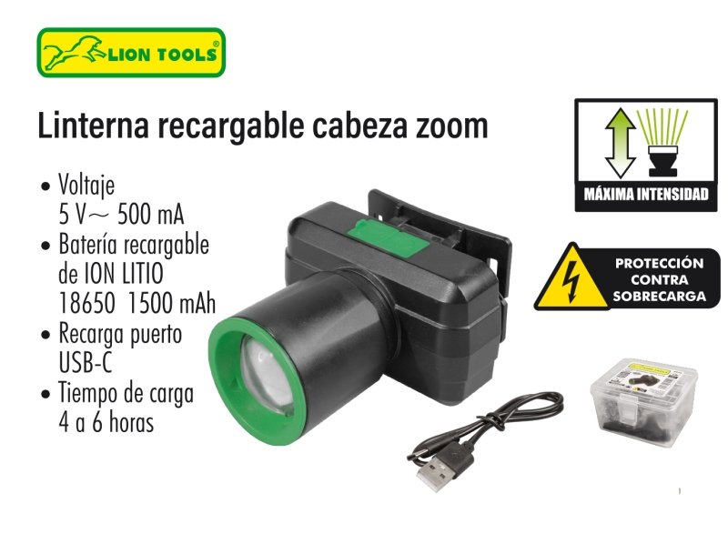 Linterna  zoom 8840