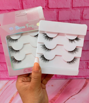 Bloom foxy x3 pestañas