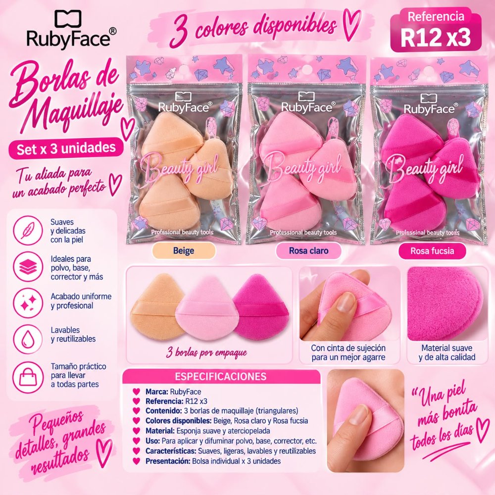 Borlas x3 RF12-3 Ruby Face