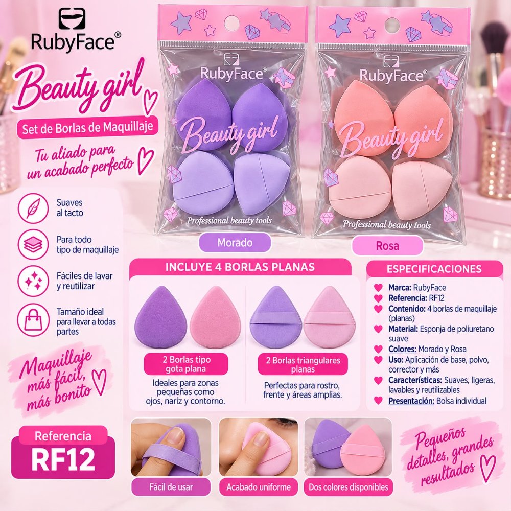Borlas mini x4 RF12-4 Ruby Face