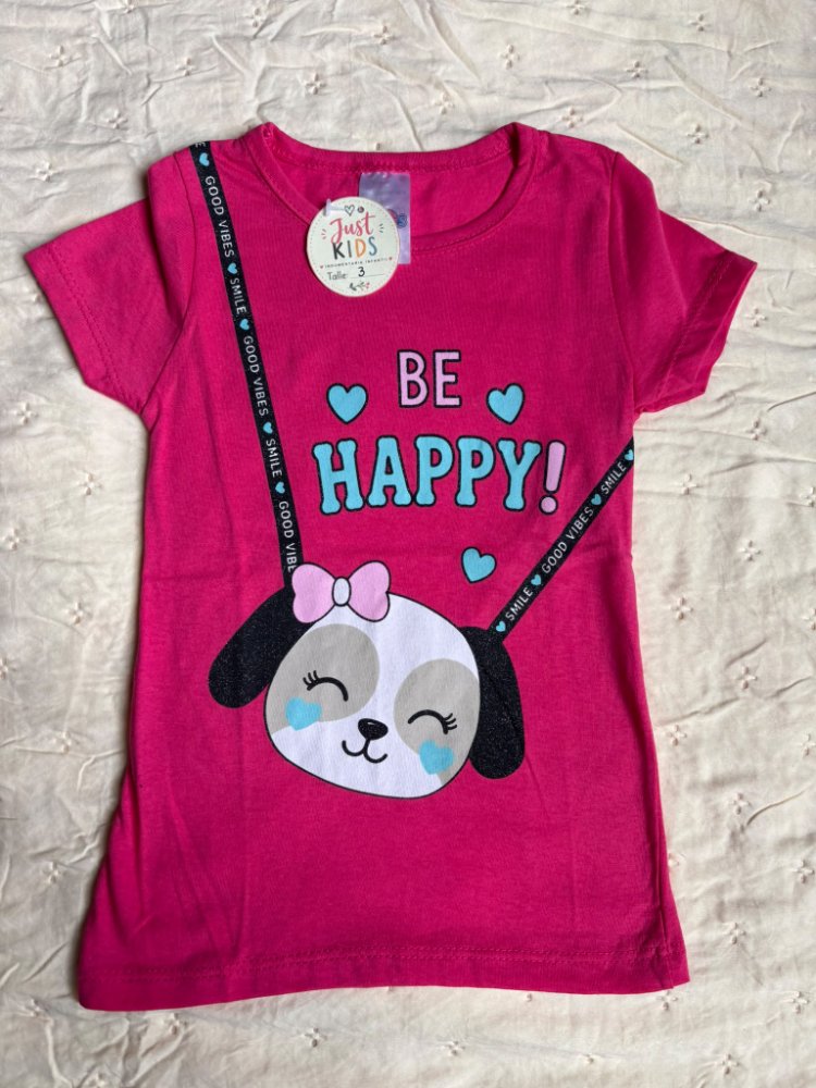 Remera Be Happy