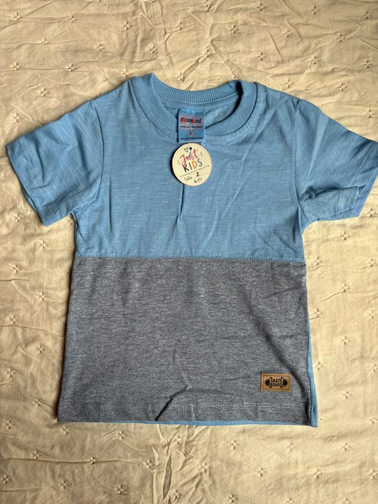 Remeras combinada