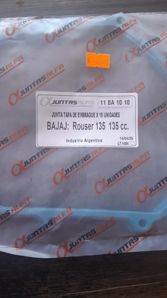 JUNTA TAPADE EMBRAGUE ROUSER135