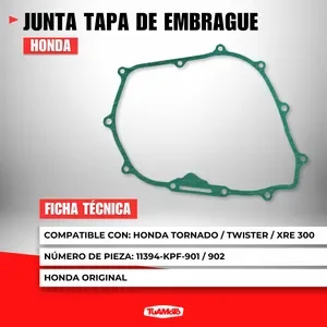 JUNTA DE TAPA DE EMBR. TORNADO 250