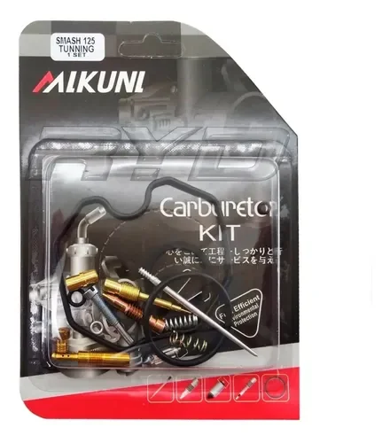 KIT REPARACION CARBURADOR SMASH 125 TUNING