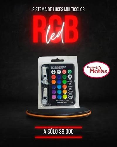 luz led con control