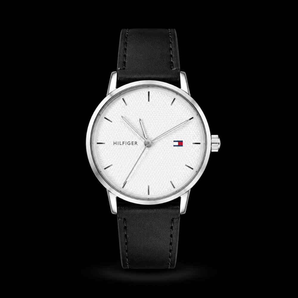 TOMMY HILFIGER CUERO BLANCO