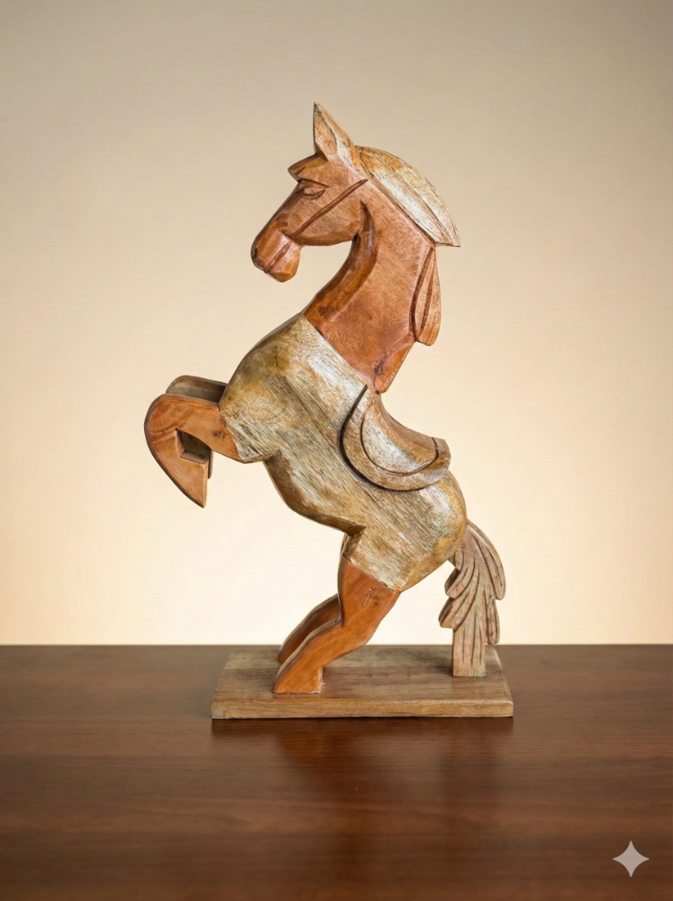 CABALLO DE MADERA GRANDE