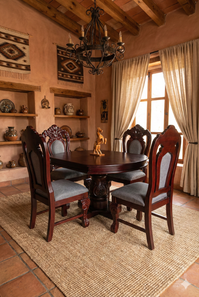 JUEGO DE MESA ARTESANAL