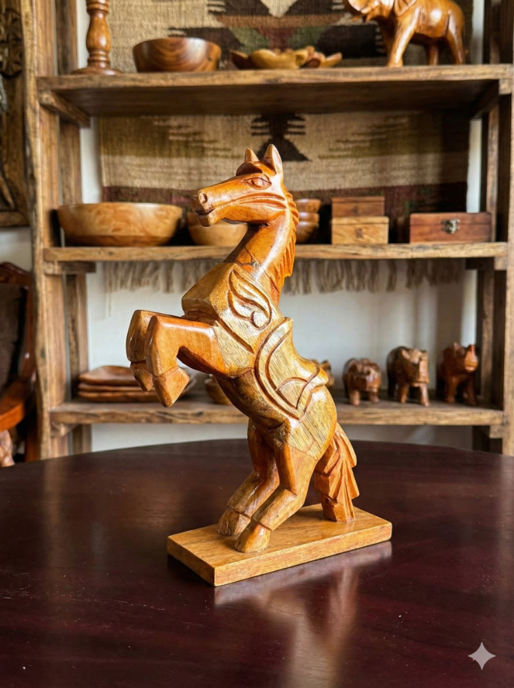 CABALLO DE MADERA PEQUEÑO