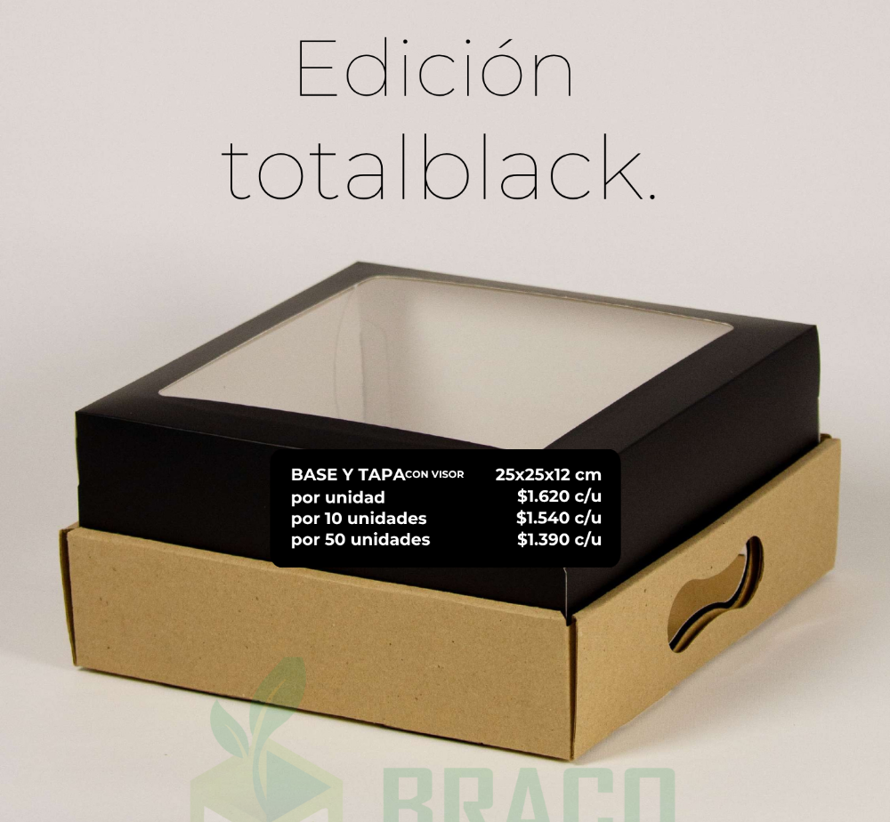 TB1 base y tapa con visor 25x25x12