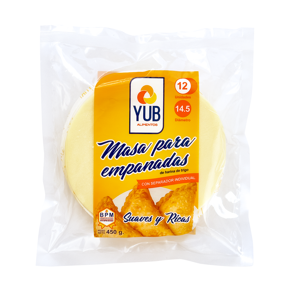 masa para empanada YUB