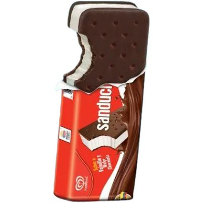Helado Sanduche Vainilla Pinguino