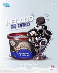 Helado Crema y Galleta Topsy 1L