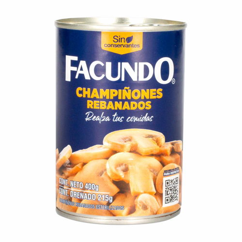 FACUNDO CHAMPIÑONES REBANADOS 400G