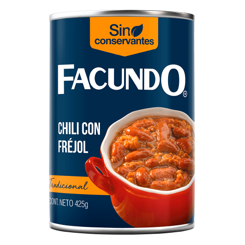 FACUNDO CHILI CHILI CON FREJOL 425G
