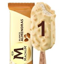 Helado Magnum Almendras Blanco