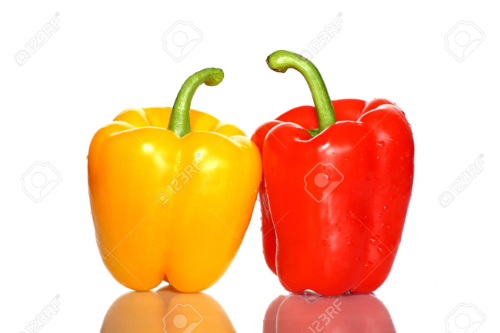 PIMIENTO AMARILLO/ROJO POR UN.