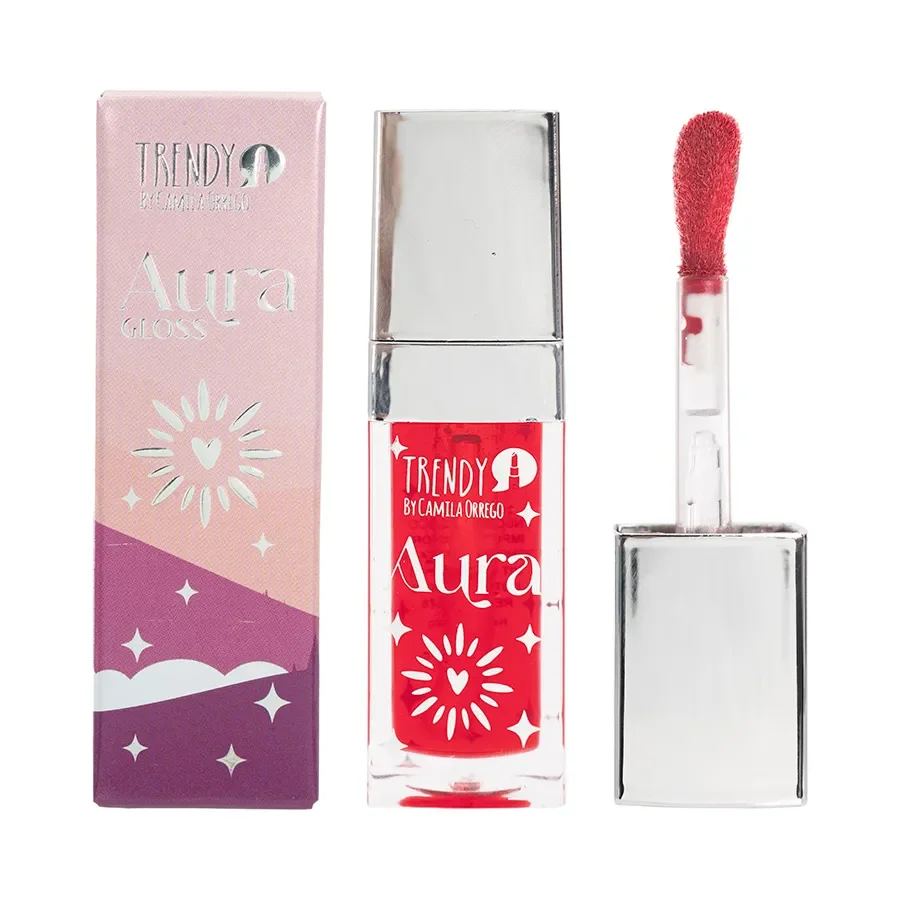 Labial Brillo de Labios Aura 01