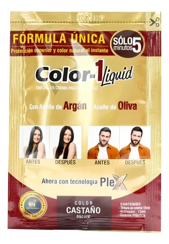 Color 1 Castaño Oscuro